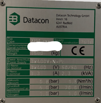 Used 2010 BESI Datacon 2200 evo