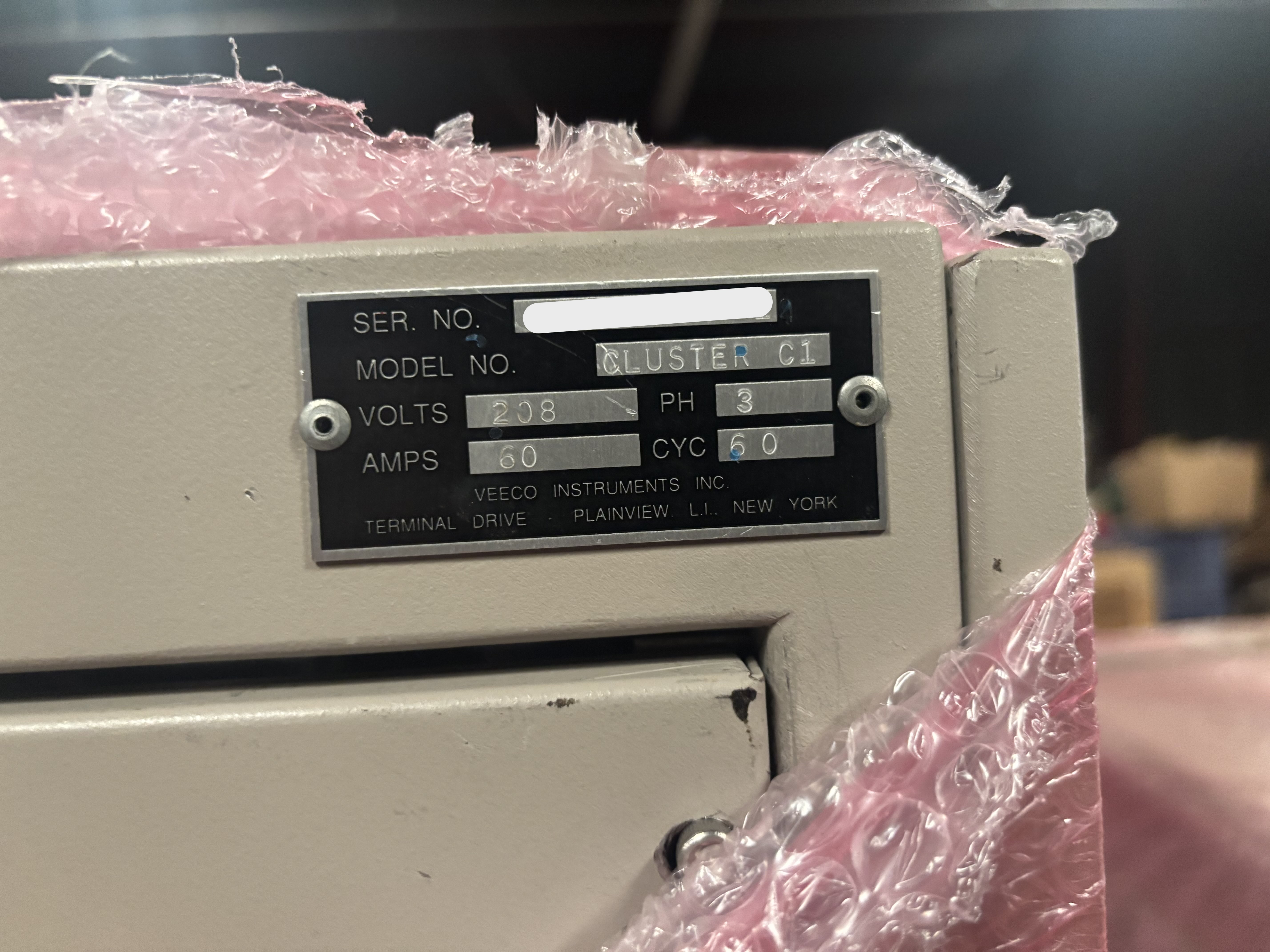 Used Veeco Microtech RF-350 Ion Beam System