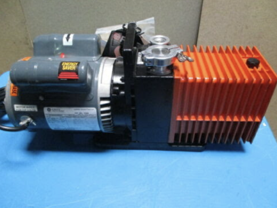 Used Alcatel 2012A Vacuum Pump 5KCR46MN0091, 100-120/200-240 V, 1725/1425 RPM, 453188