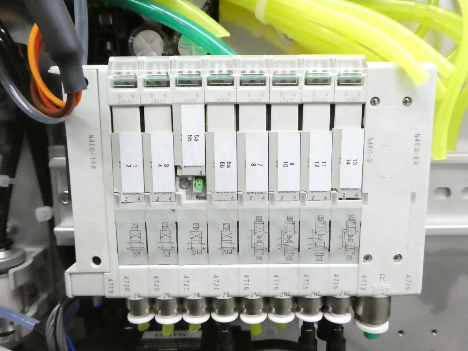 Used TEL TEL Tokyo Electron 300mm Wafer 8 Nozzle COT Coat Process Station Lithius Surplus