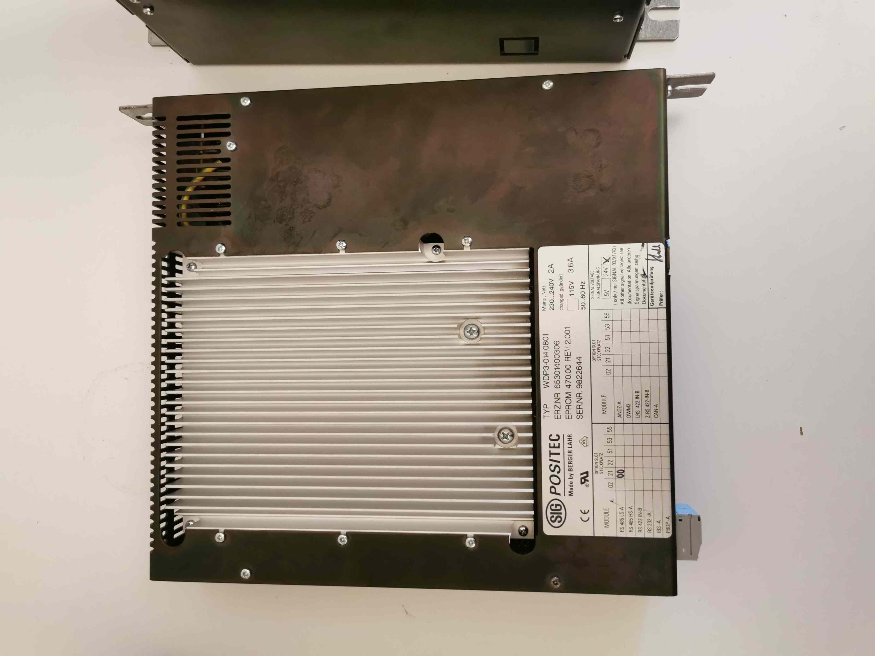 Used POSITEC WDP3-0140801