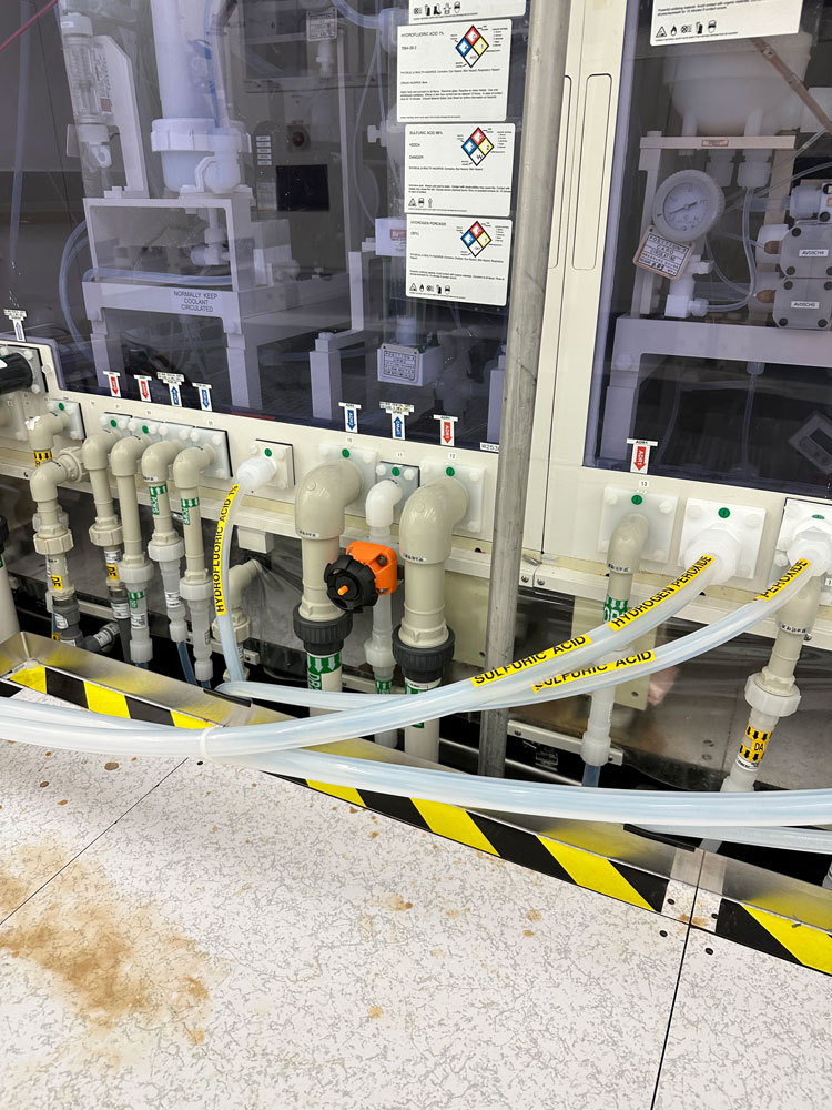 Used DNS Dainippon Screen WS-820L Wet Station