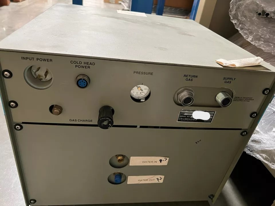Used 2003 Perkin Elmer 4450 Sputtering PVD , Cryo Compressor, Vacuum Pump