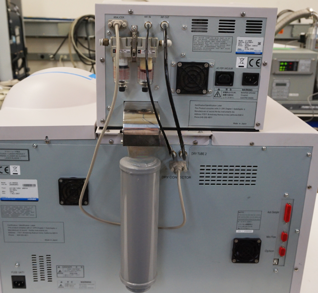 Used 2007 Horiba LA950S2 laser scattering particle analyzer with LY-9505 powder jet dry feeder