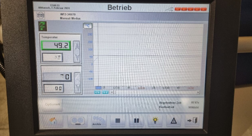 Used Votsch VT4034 Temperature oven