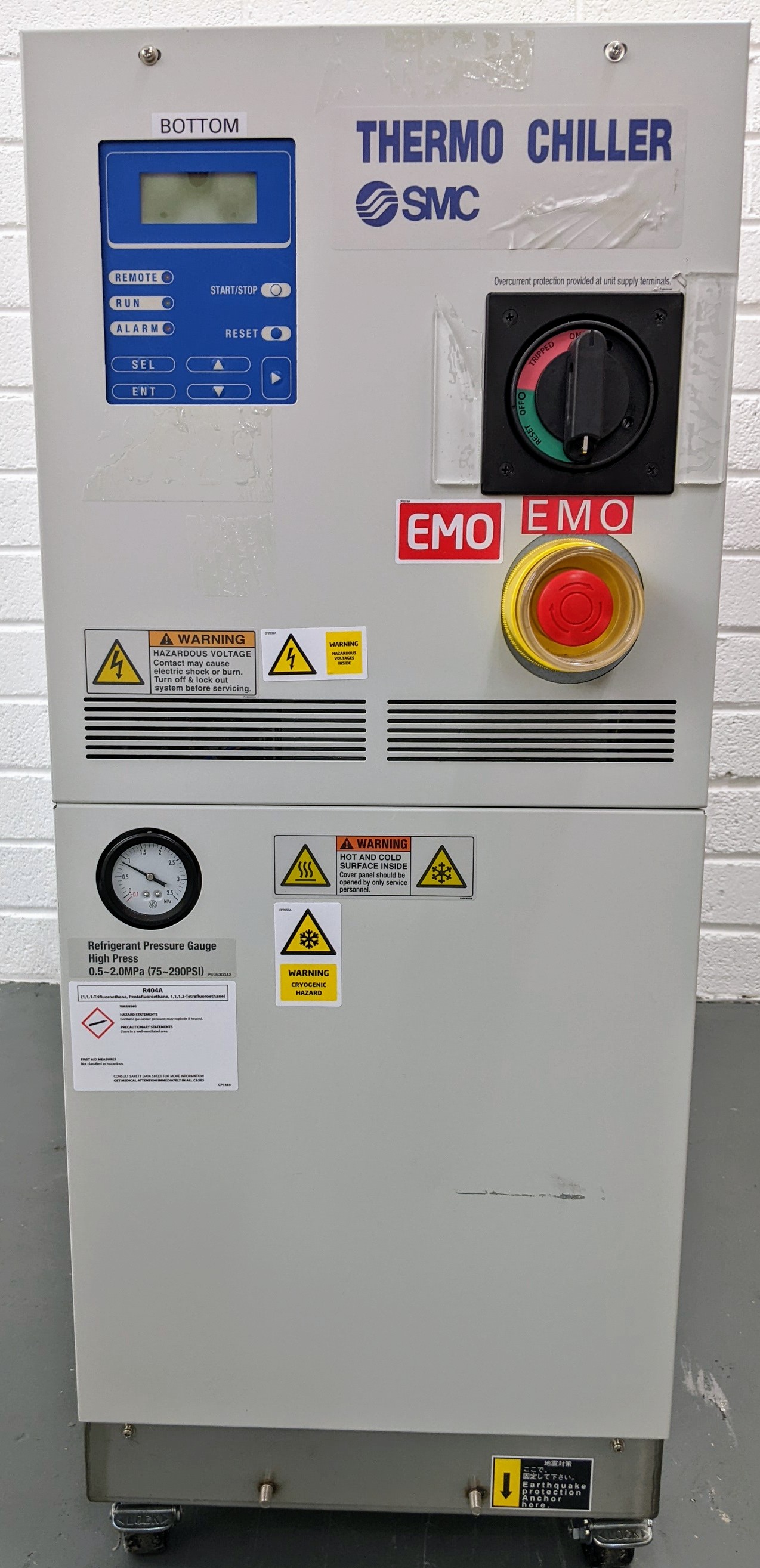 Used SMC Corporation Chiller