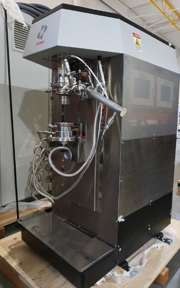 Used 2014 PRIMIX Corp. FILMIX 80 Thin-Film Spin System high-Speed Mixer, Buhler FILMIX 80-50 Control Panel