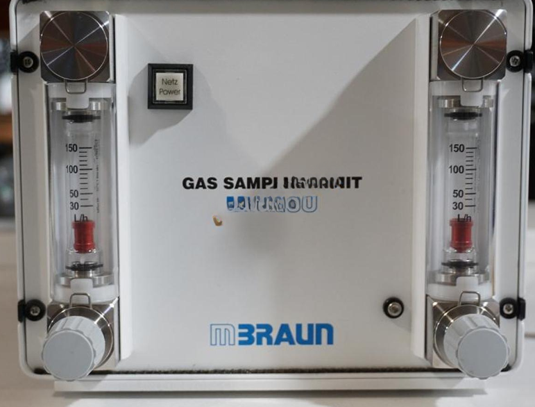 Used 2019 Mbraun MB200B 4 port glovebox and MB20 gas purifier