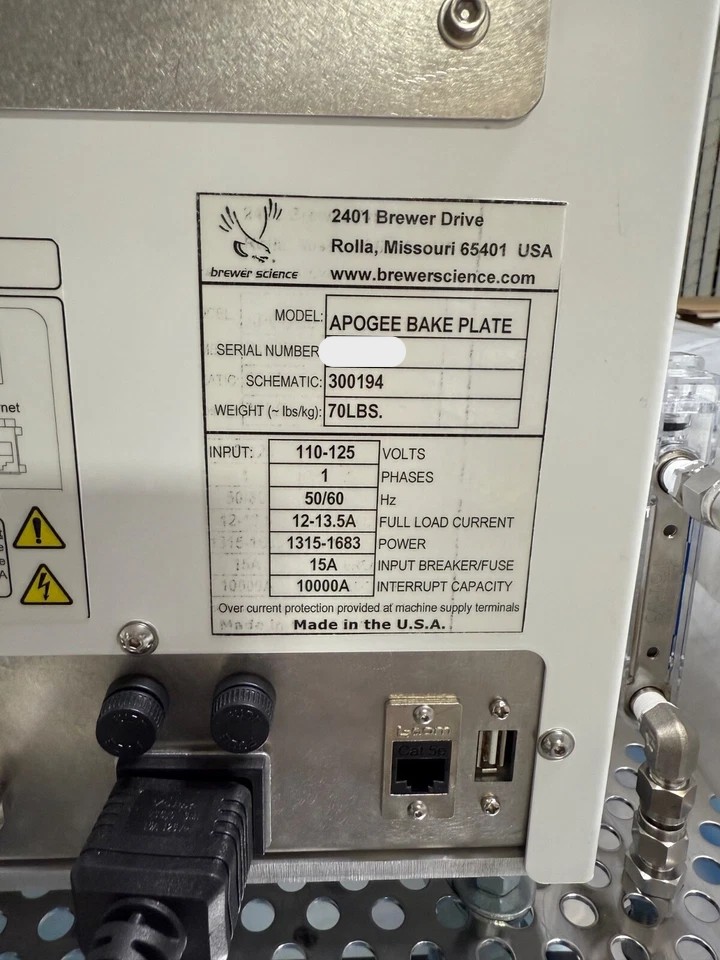 Used CEE  Apogee Bake Plate