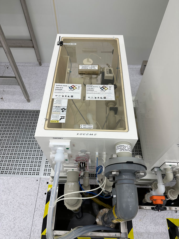 Used DNS Dainippon Screen WS-820L Wet Station