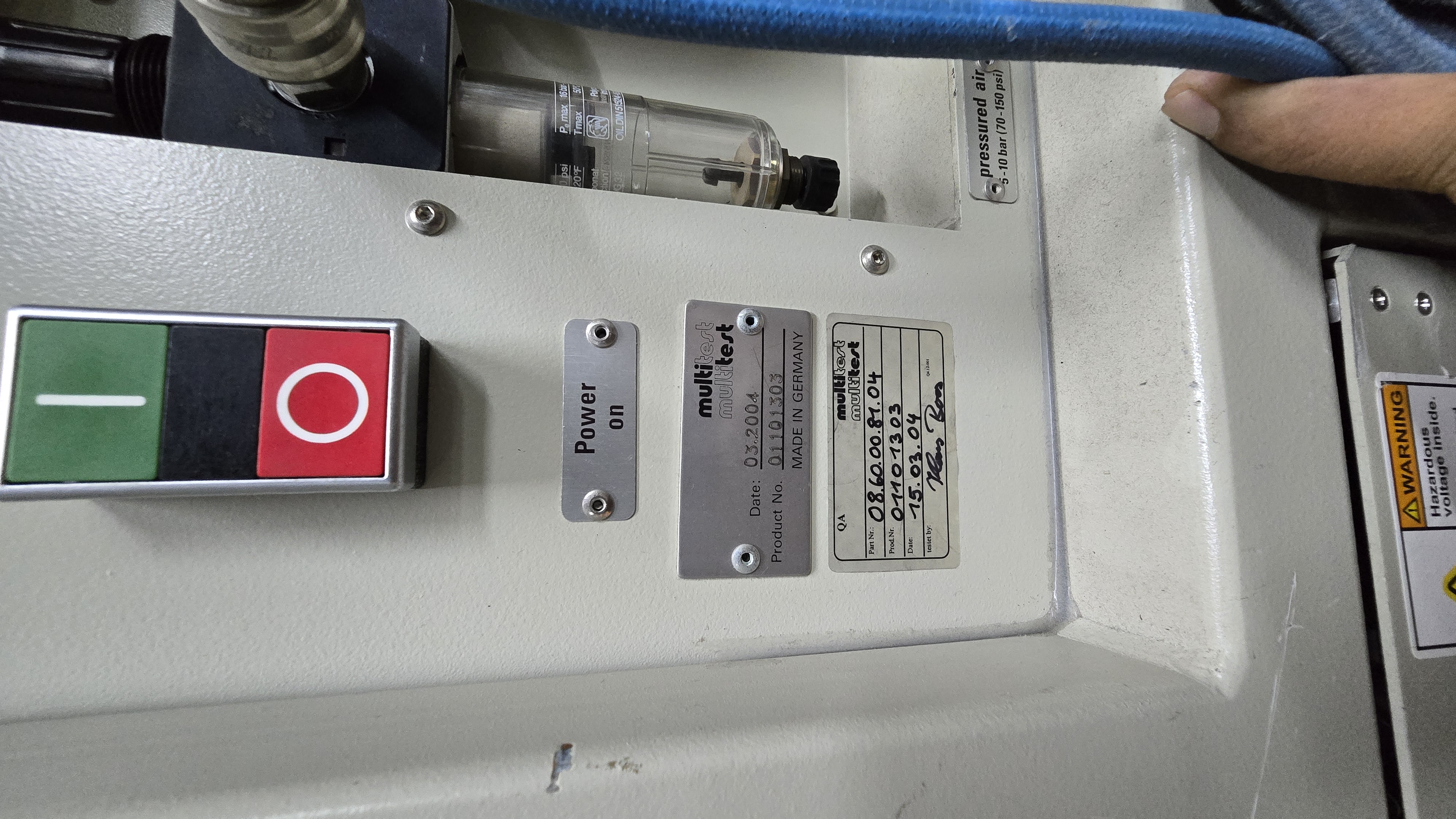 Used Multitest MT-9320 Test Handler