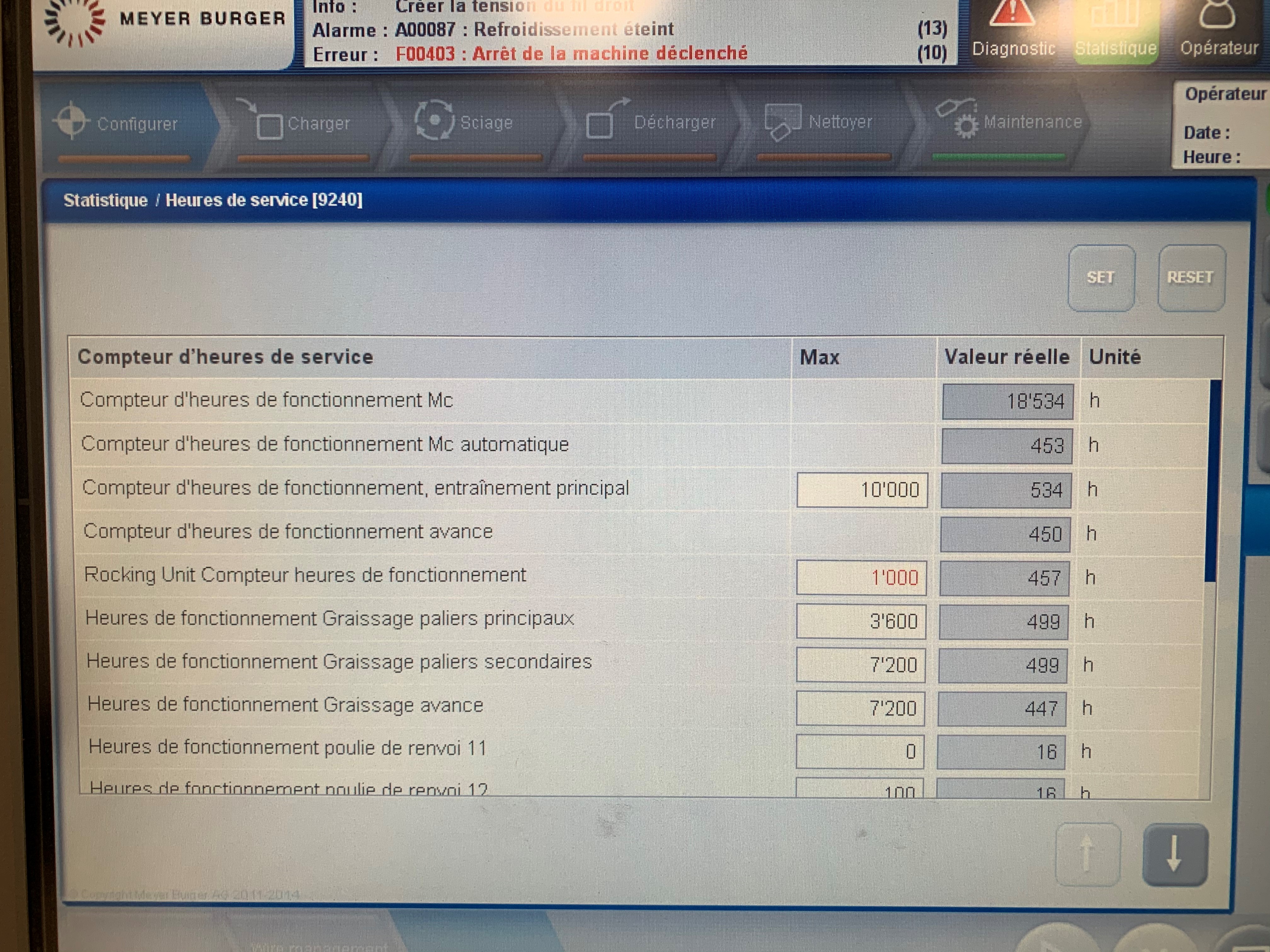 Used 2017 Meyer Burger DW288 S4