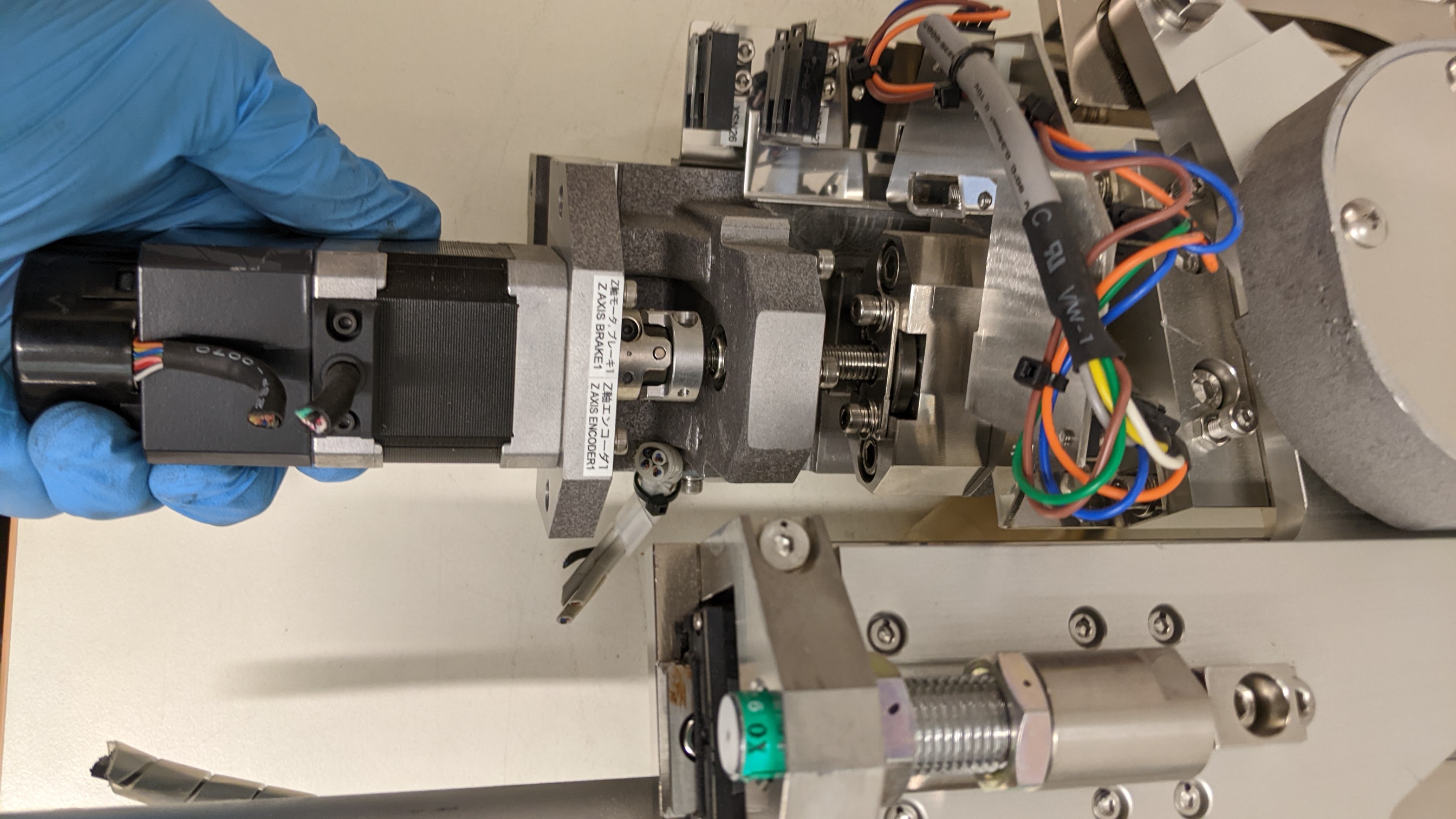 Used SCREEN CKD Brush Cylinder assembly