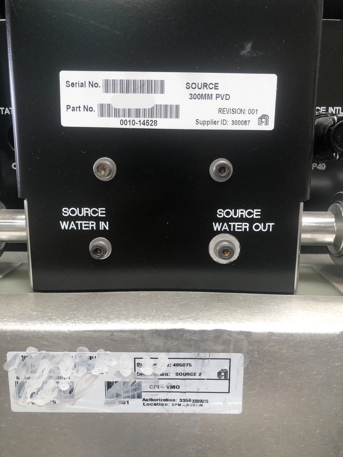 Used AMAT Endura PVD chamber