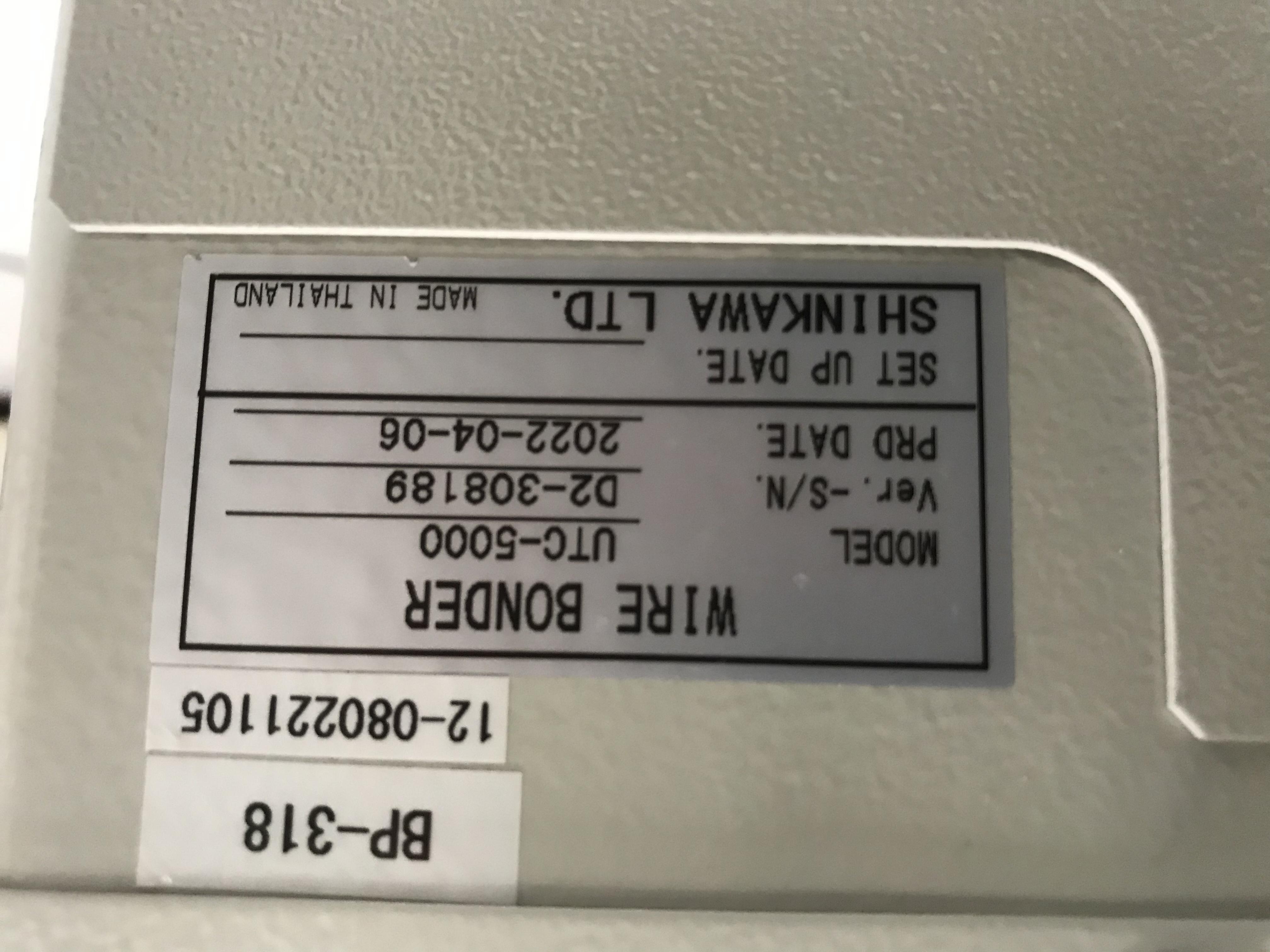 Used 2022 Shinkawa UTC5000 Super NeoCu