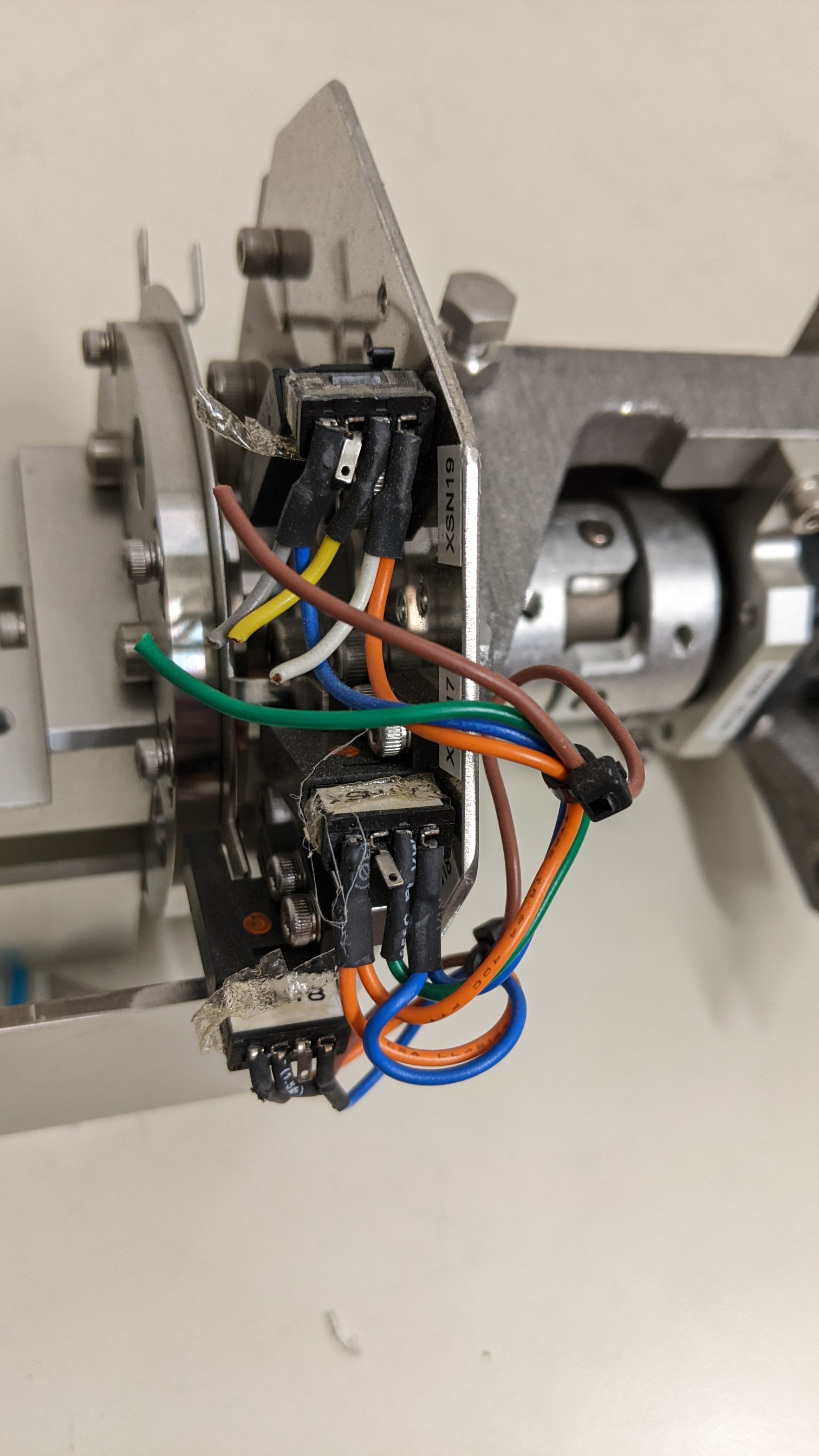 Used SMC & Oriental Motor Co., Ltd. MGP Compact Guide Cylinder /- VEXTA 5 Phase Stepping Motor