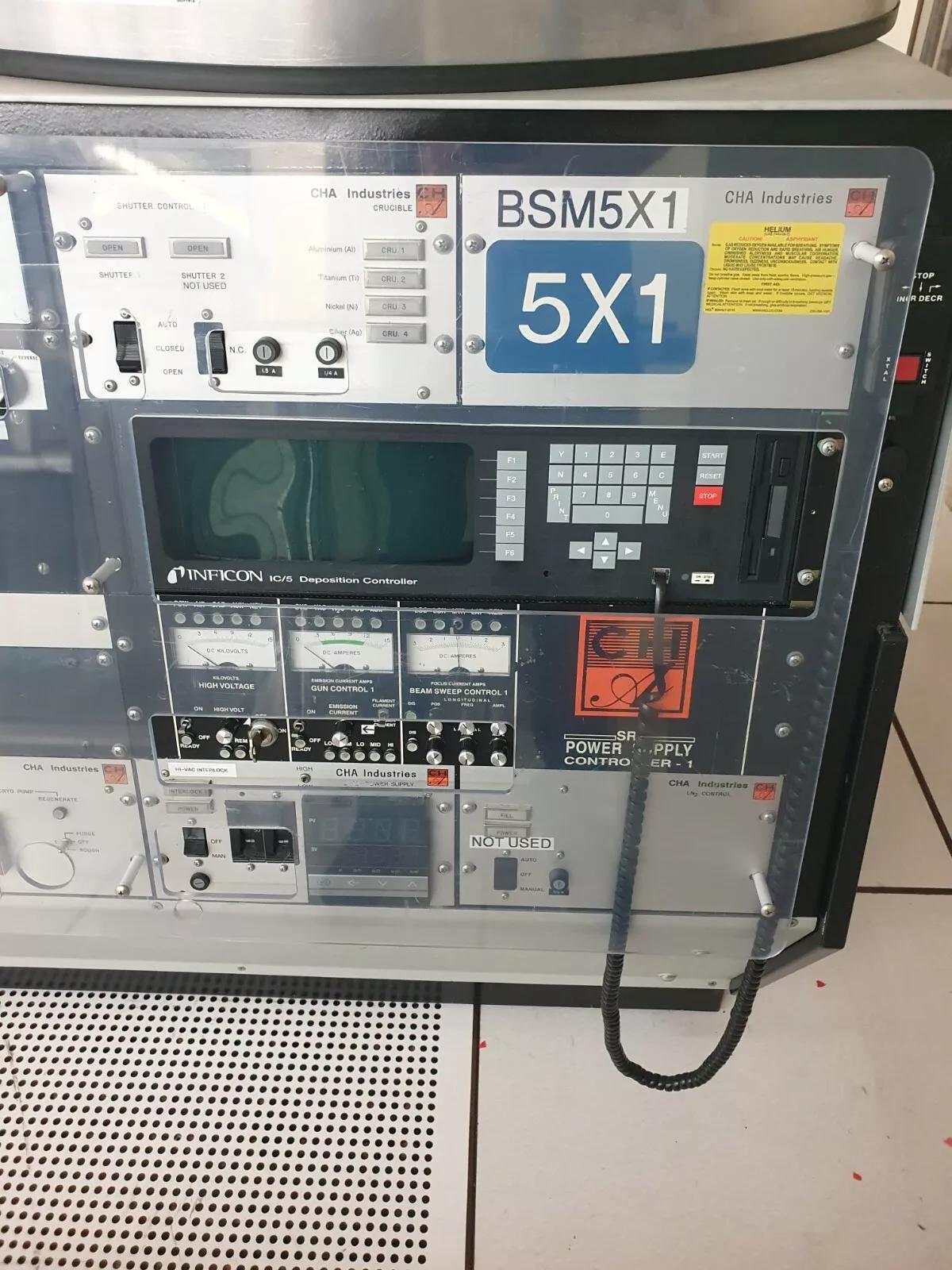 Used CHA SEC-1000 RAP, ELECTRON BEAM EVAPORATOR