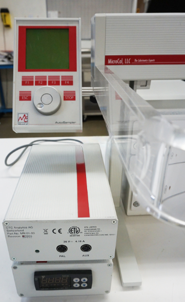 Used MICROCAL MicroCal Malvern VP-DSC capillary cell micro-calorimeter with CTC Analytics Peltier cooler and PAL sample preparation and handling platform