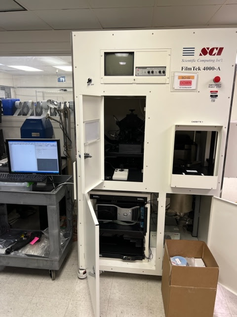 Used FilmTek SCI 4000 Wafer Thickness and RI measurement Tool