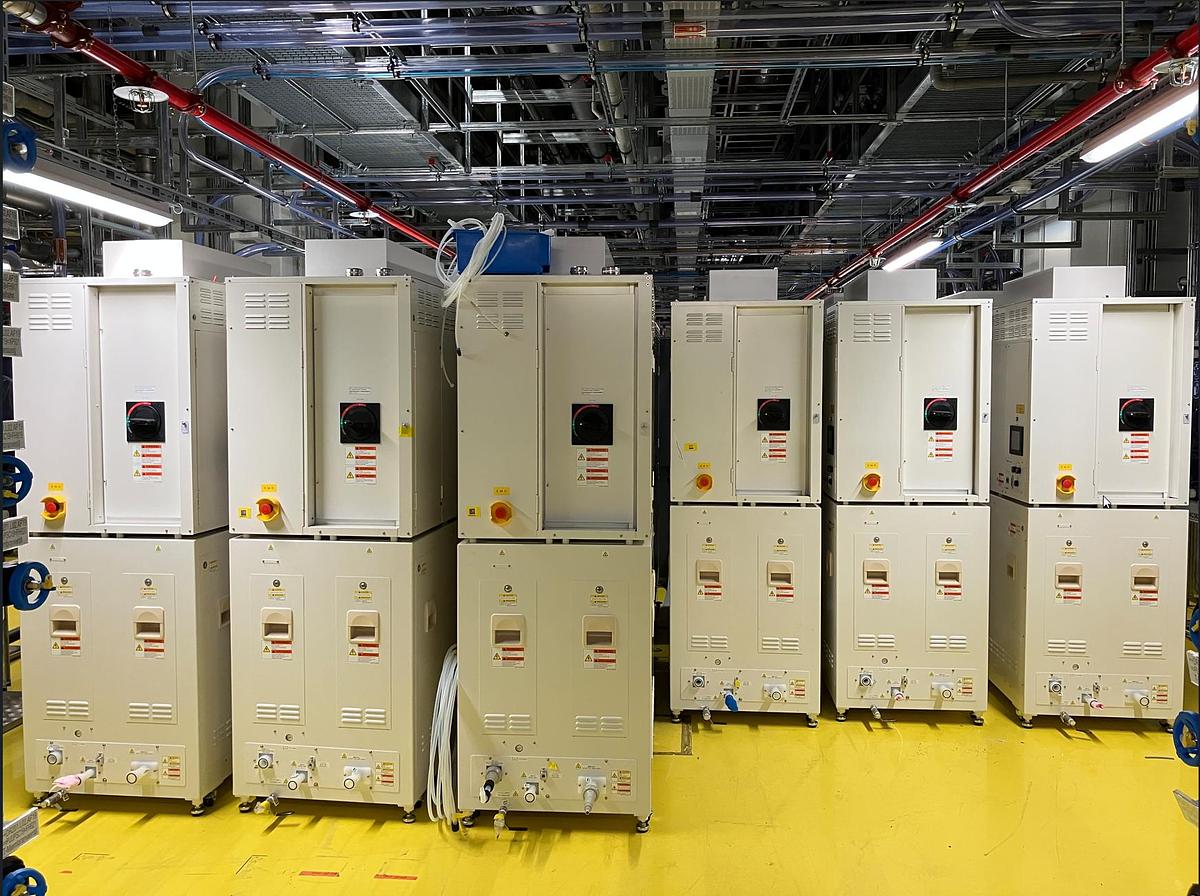 Used Komatsu UPW heater 208Volt