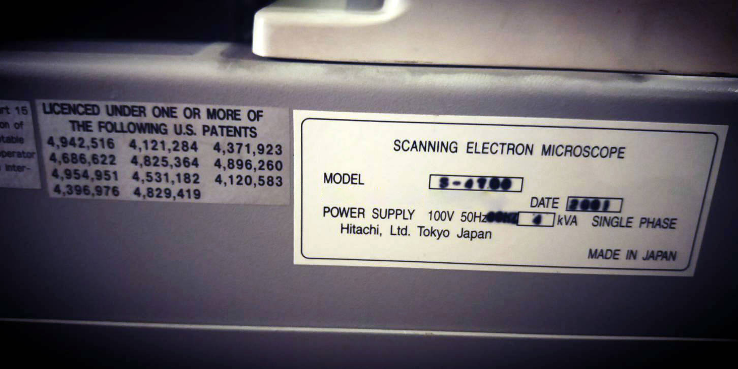 Used Hitachi S 4700 SEM