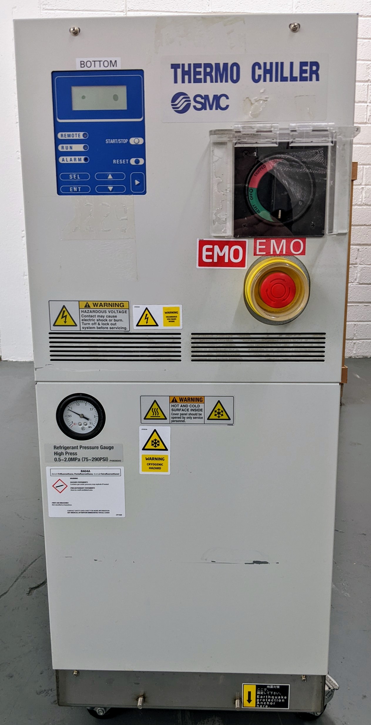 Used SMC Corporation Chiller
