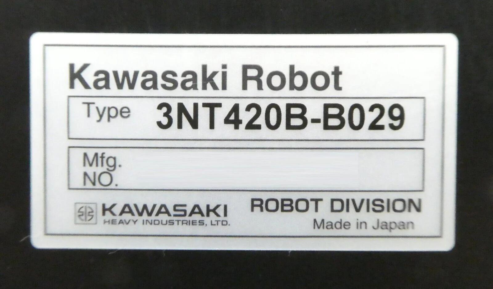 Used Kawasaki Kawasaki 3NT420B-B029 300mm Dual Blade Wafer