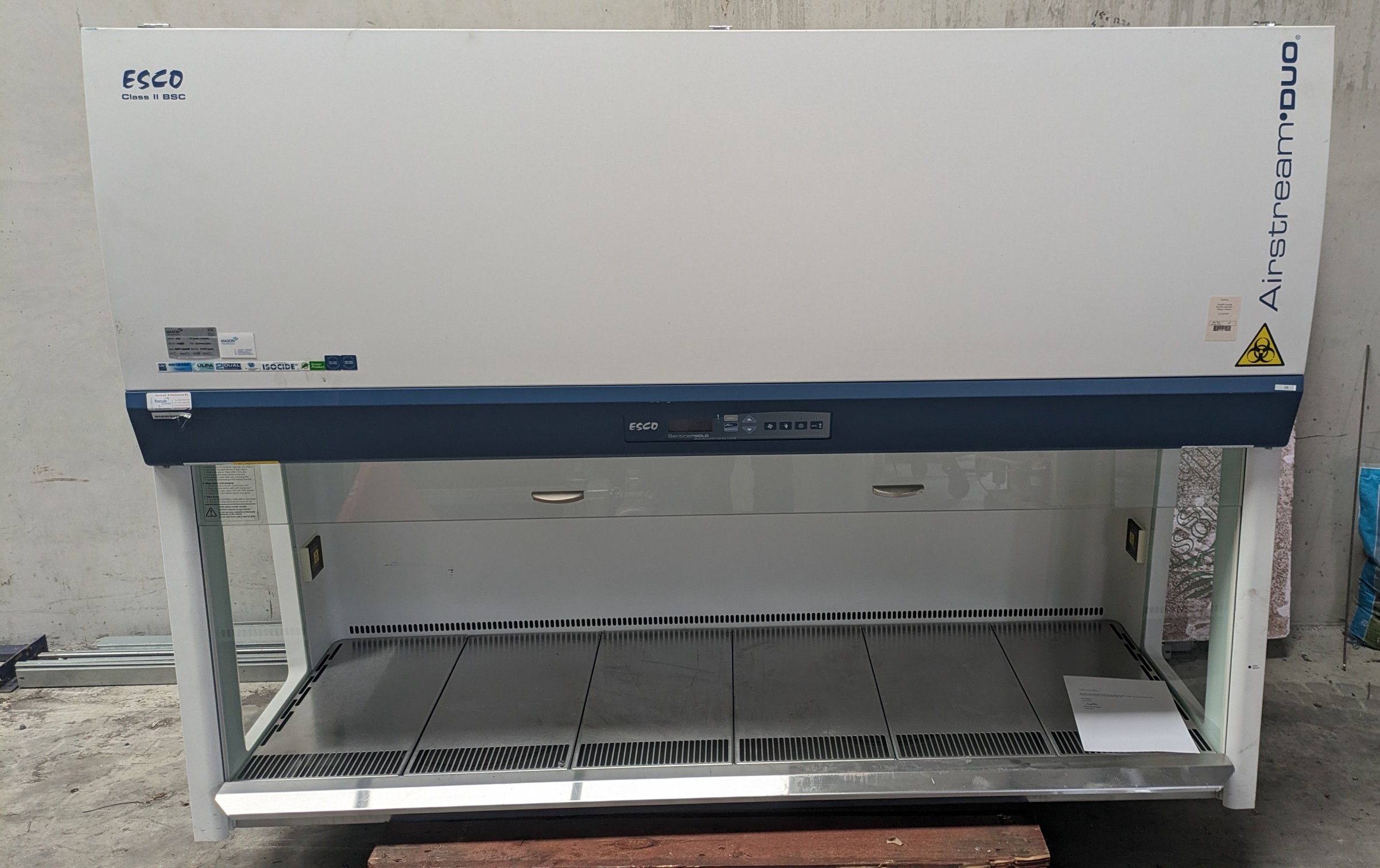 Used 2016 ESCO Airstream® Class II Microbiological Safety Cabinet