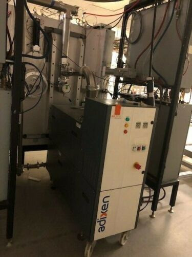 Used Sencera In-line Sputter 6 target large panel DC power supply vacuum & Turbo pump