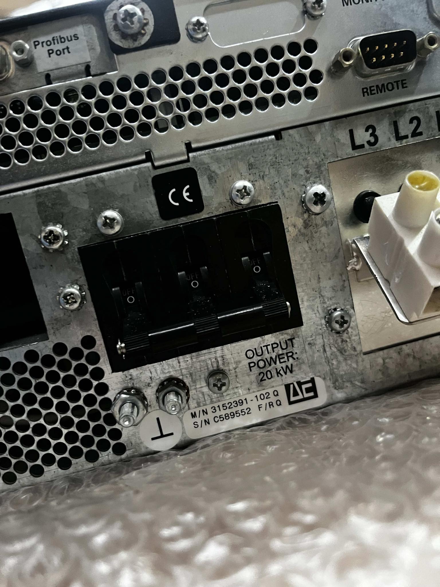 Used Advanced Energy AE 3152391-102Q