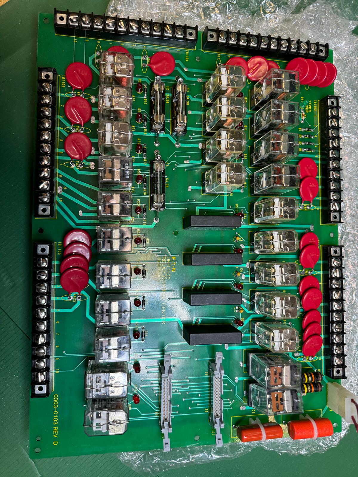 Used Eaton Nova 6200AV PCB ASSY, RELAY CONTROL CENTER