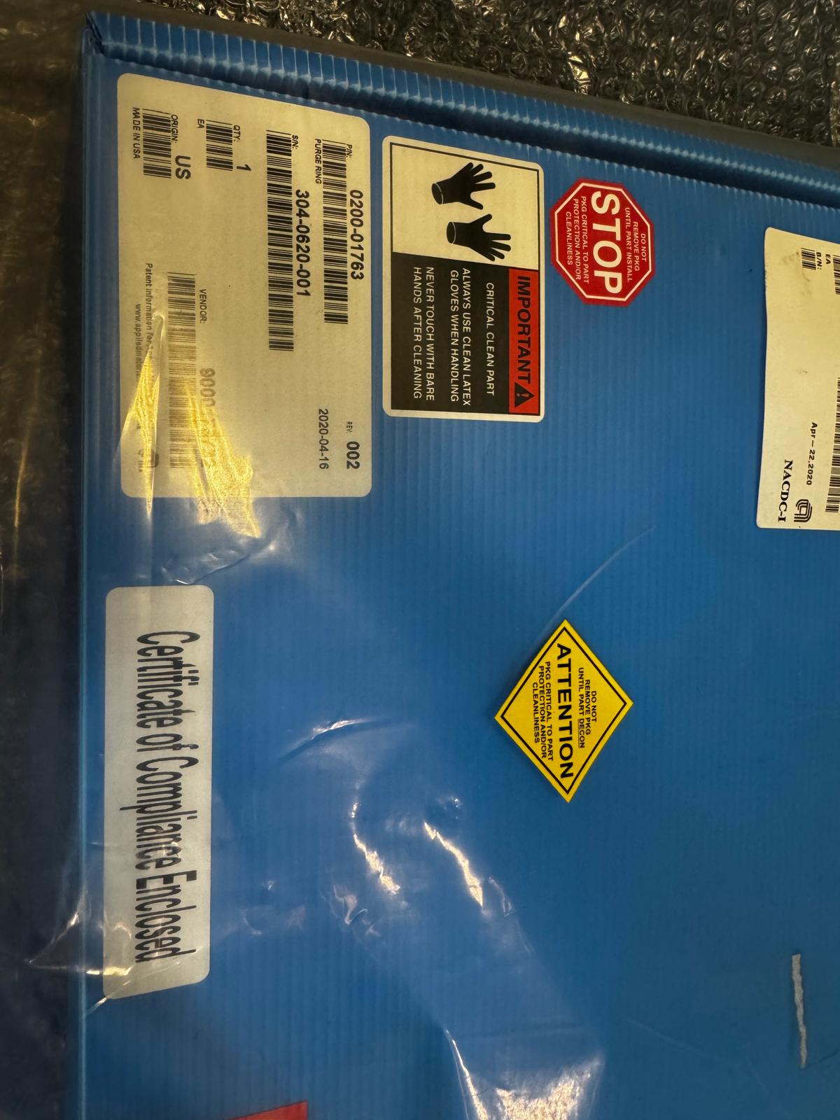 Applied Materials AMAT 0200-01763 JMF PURGE RING