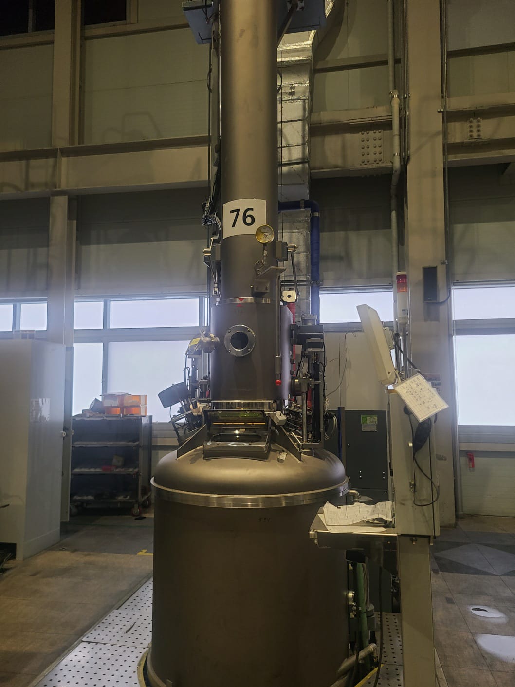 Used 2011 Mitsubushi Crystal Grower  S4-24-SL02  x 65 Silicon Ingot Lines