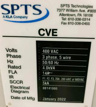 Used 2021 SPTS/ STS Versalis fxP CVE