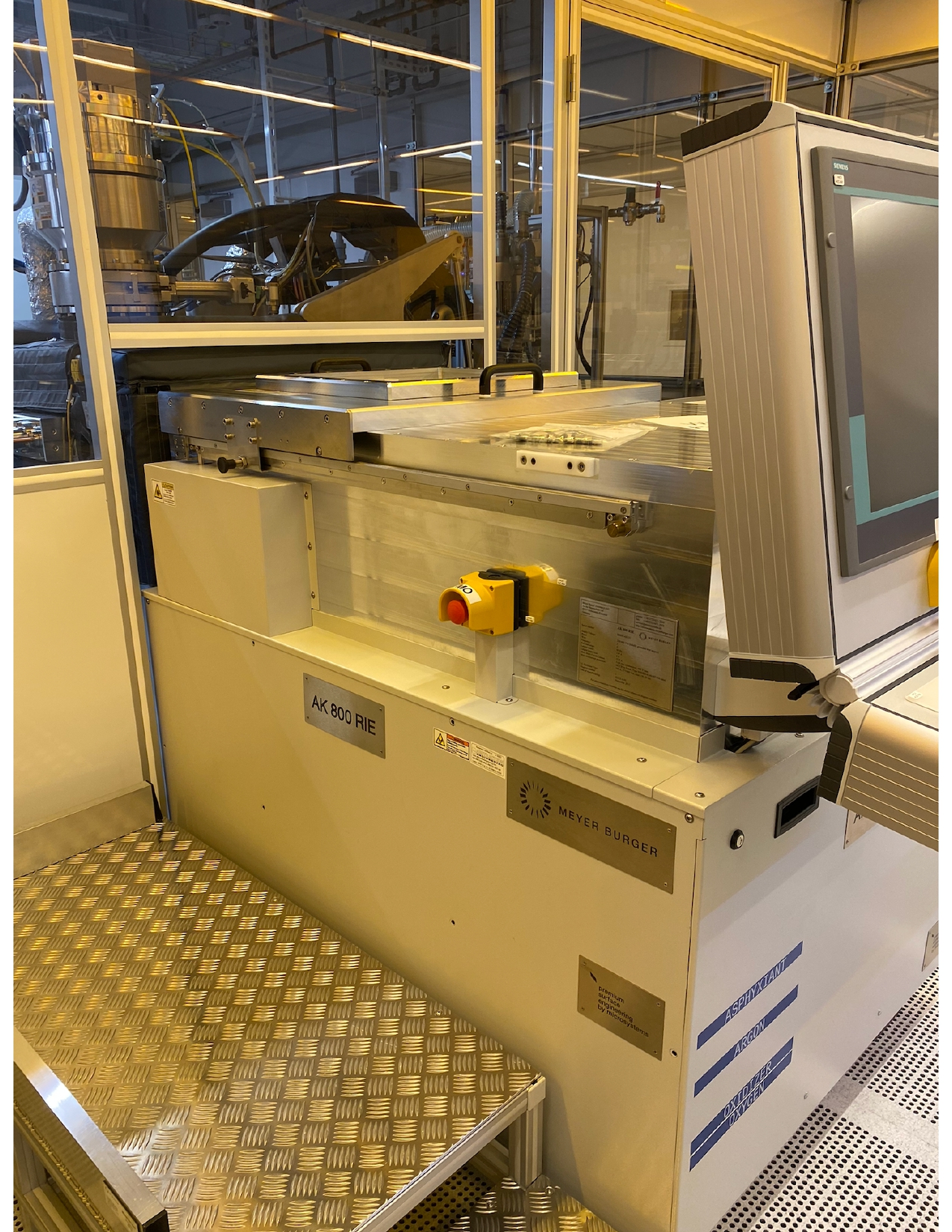 Used 2015 Meyer Burger AK 800 RIE System