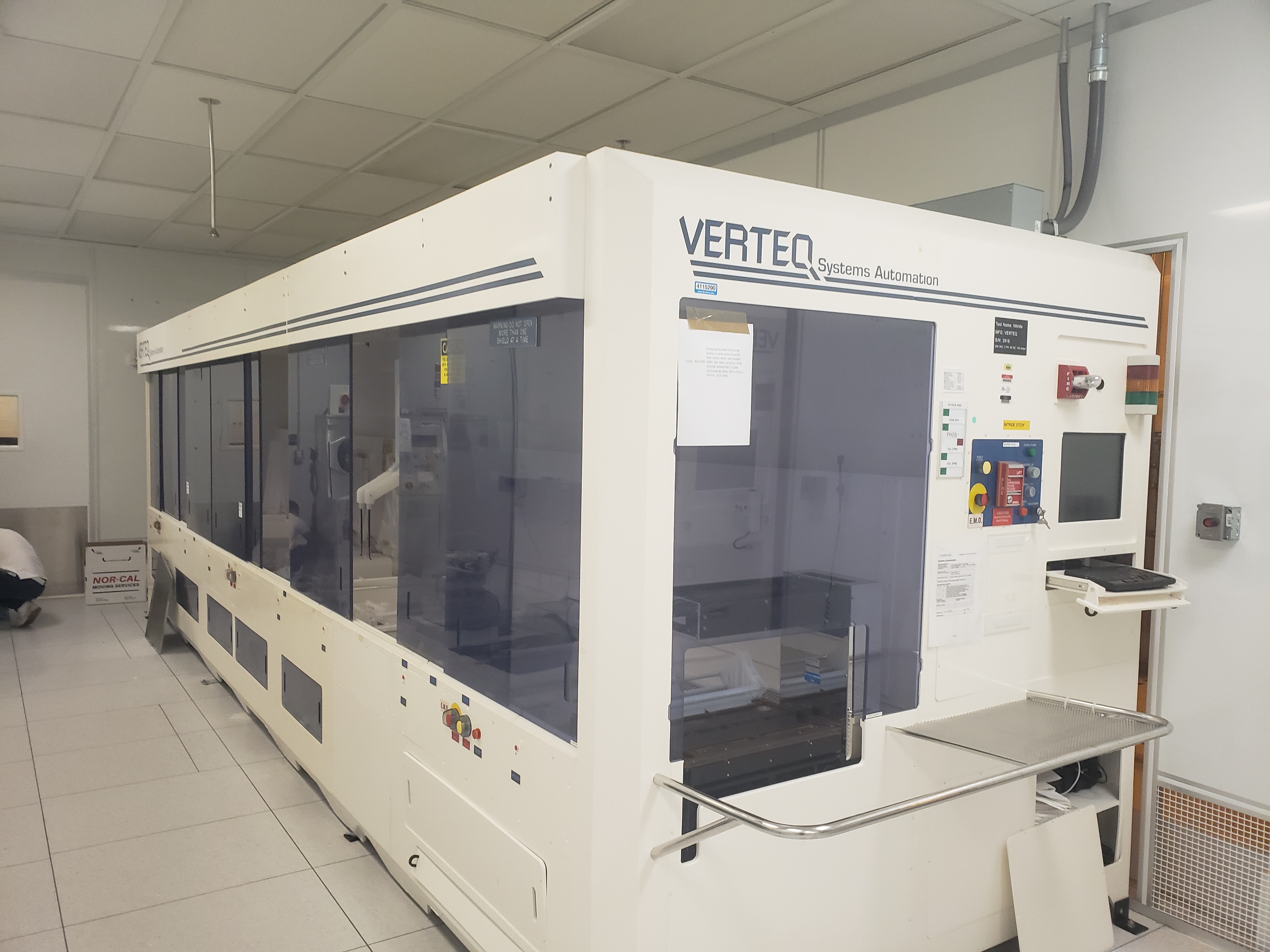 Used Verteq Oxide Wet Processing Station