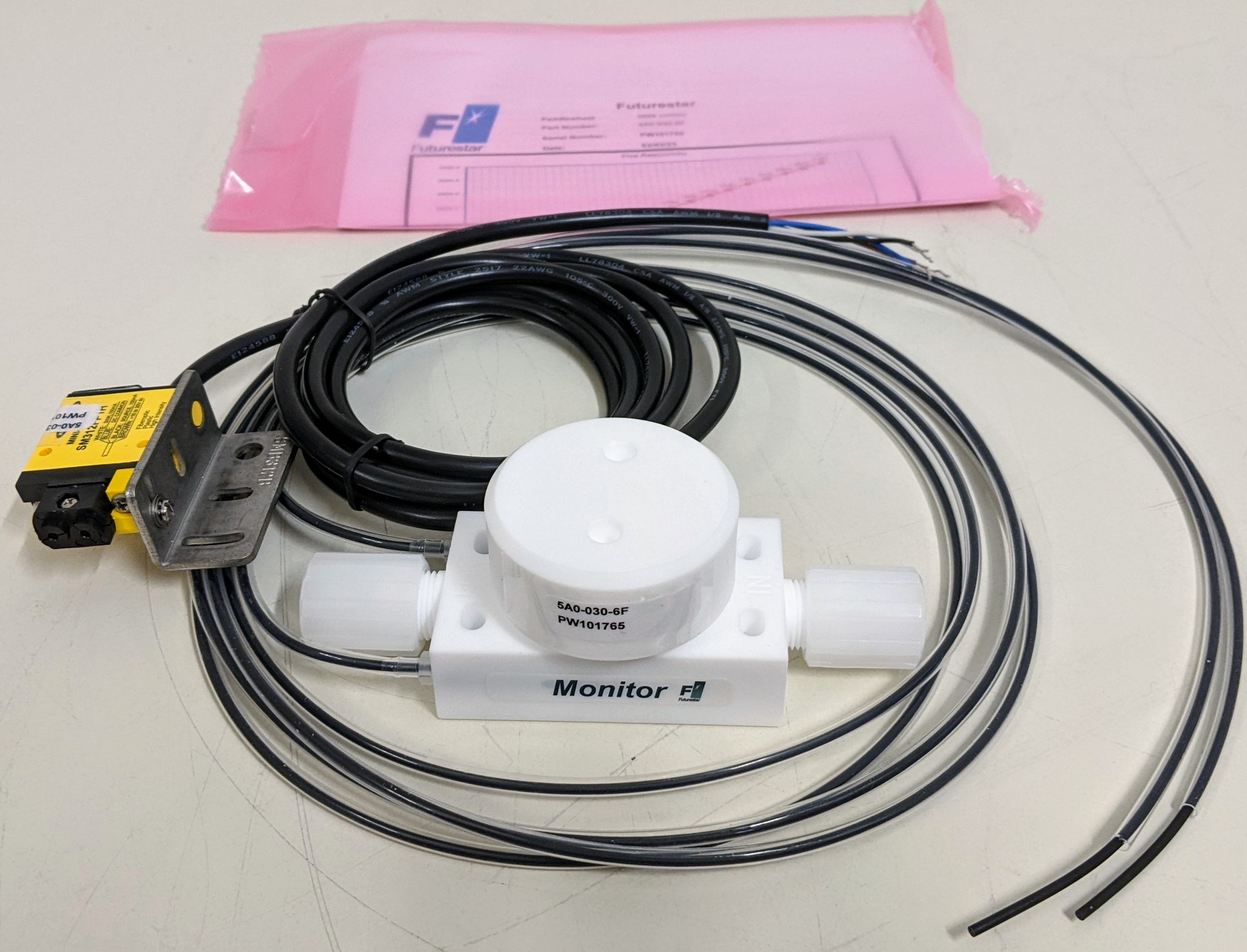 Used Mega Fluid Systems, Inc. Futurestar FLM_INLINE_3/8PFA_0.3-3.0LPM