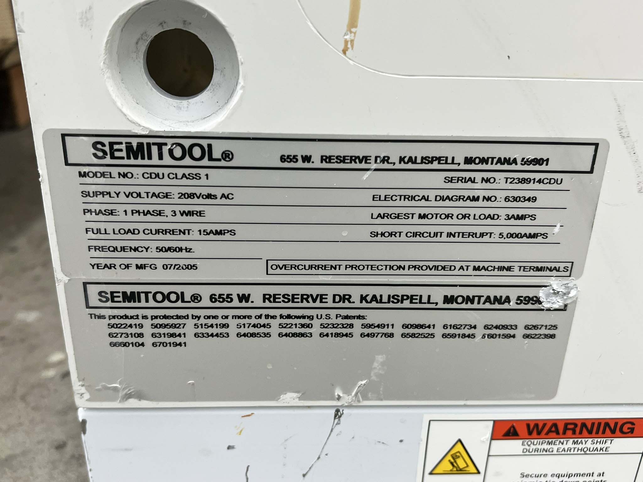 Used 2005 Semitool Raider R208FMC2  ECD Tool