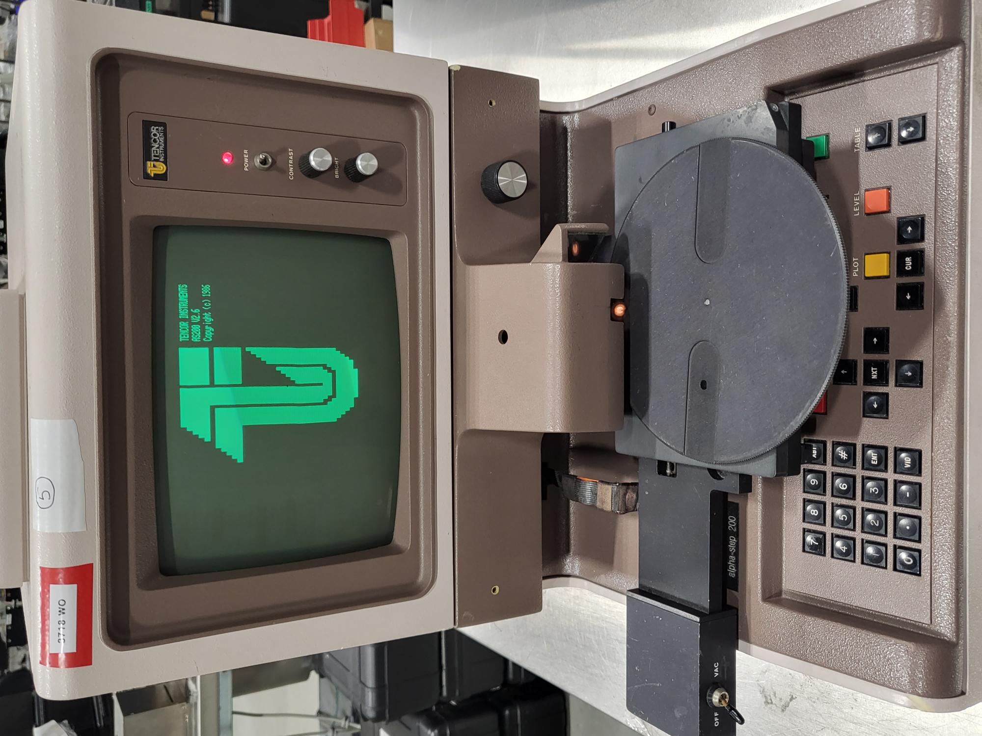 Used KLA TENCOR PROMETRIX Alphastep 200