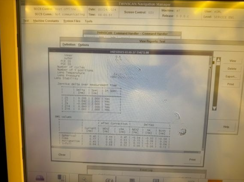Used 2006 ASML TWINSCAN XT:1700i