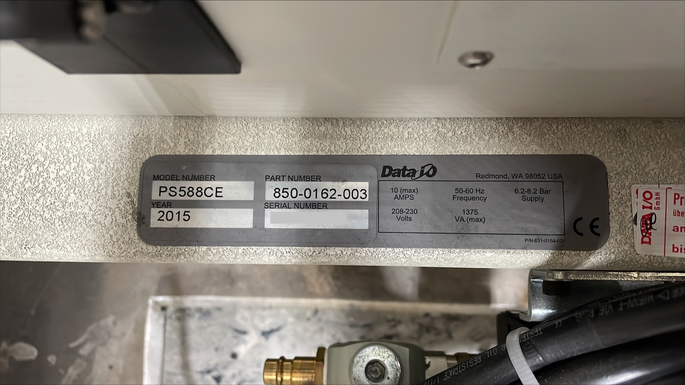 Used 2015 Data IO Programming station Flash Core3