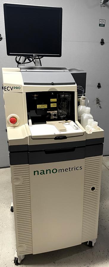 Refurbished Nanometrics ECV Pro UV Electrochemical CV Profiler