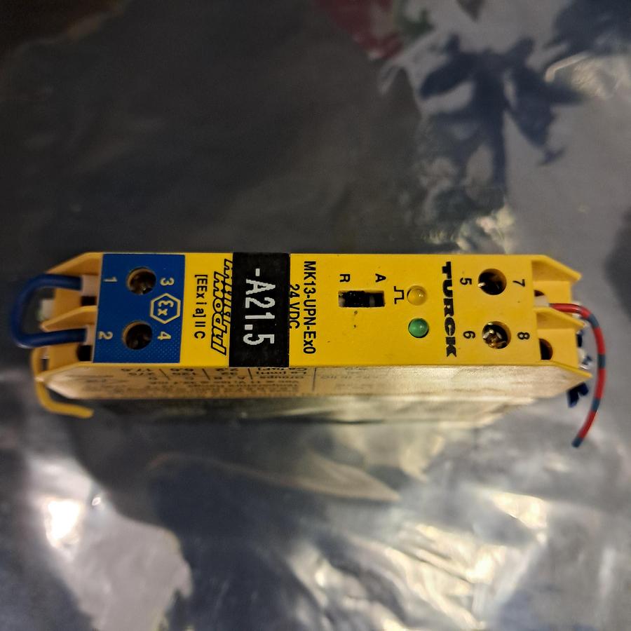 Used TURCK MK13-UPN-ExO/24VDC safety barrier