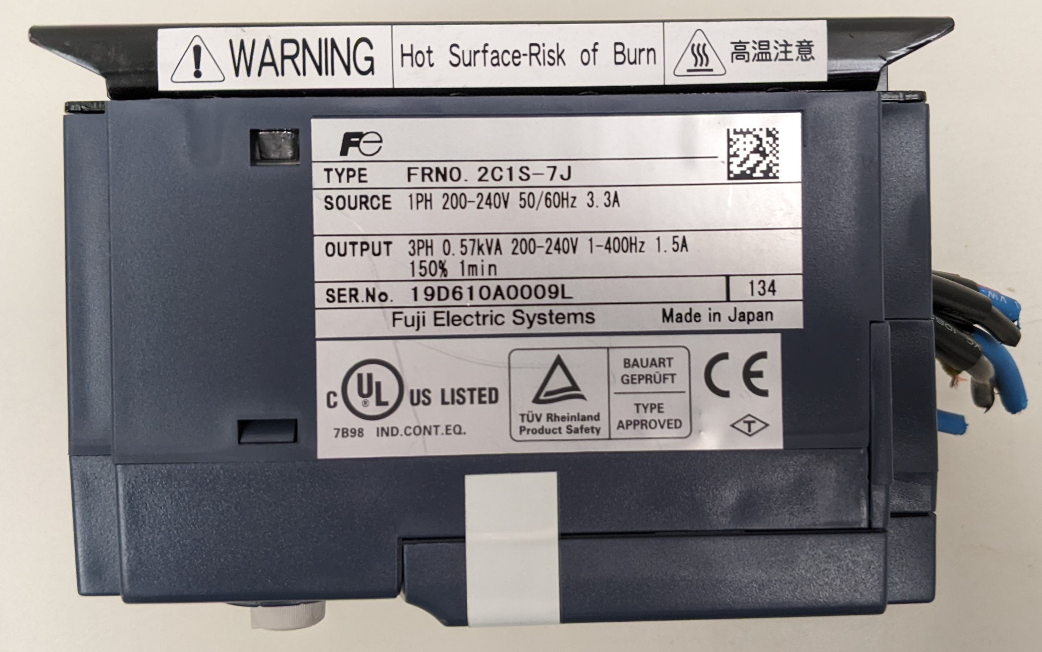 Used Fuji Electric Systems Frenic-Mini