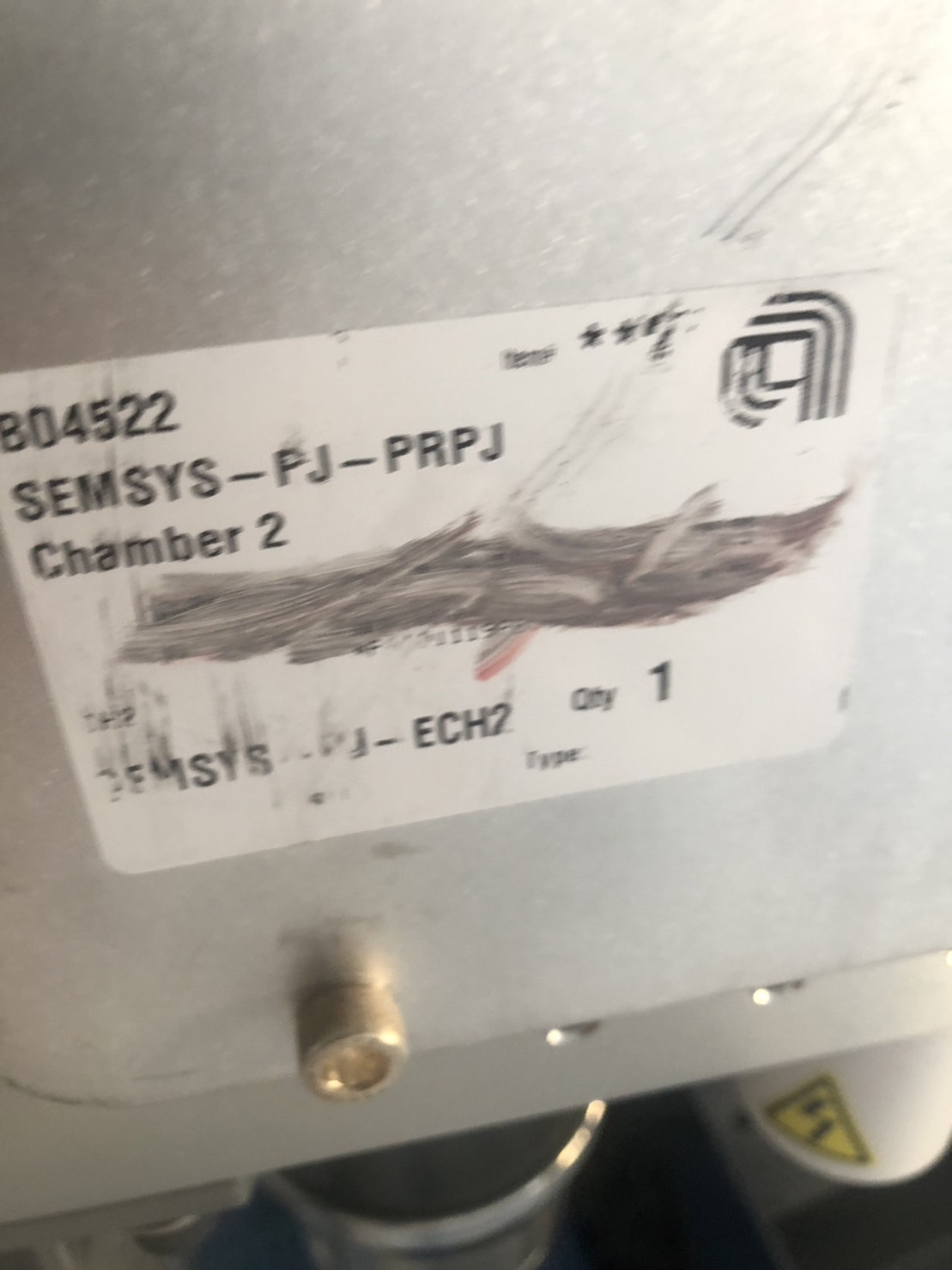 Used AMAT Endura CL IMP chamber mainframe & 2 chamber