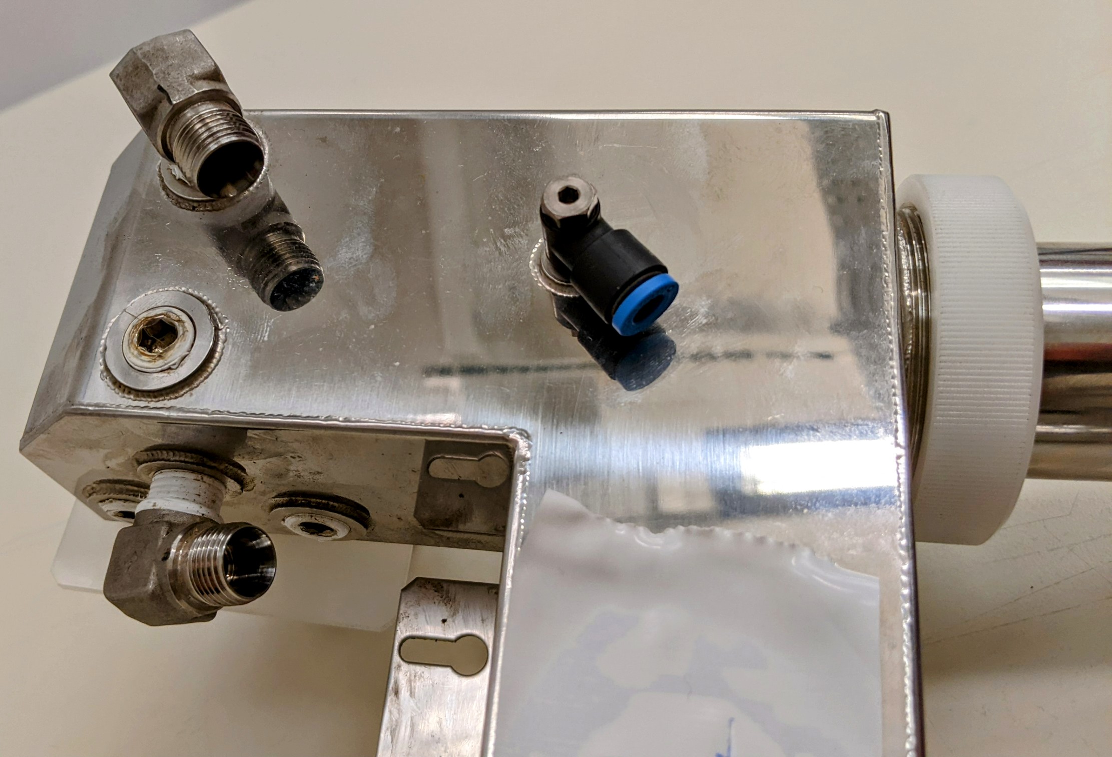 Used TEL Act 8 Part Dev 3-4 Exhaust/Drain Manifold - Module Area