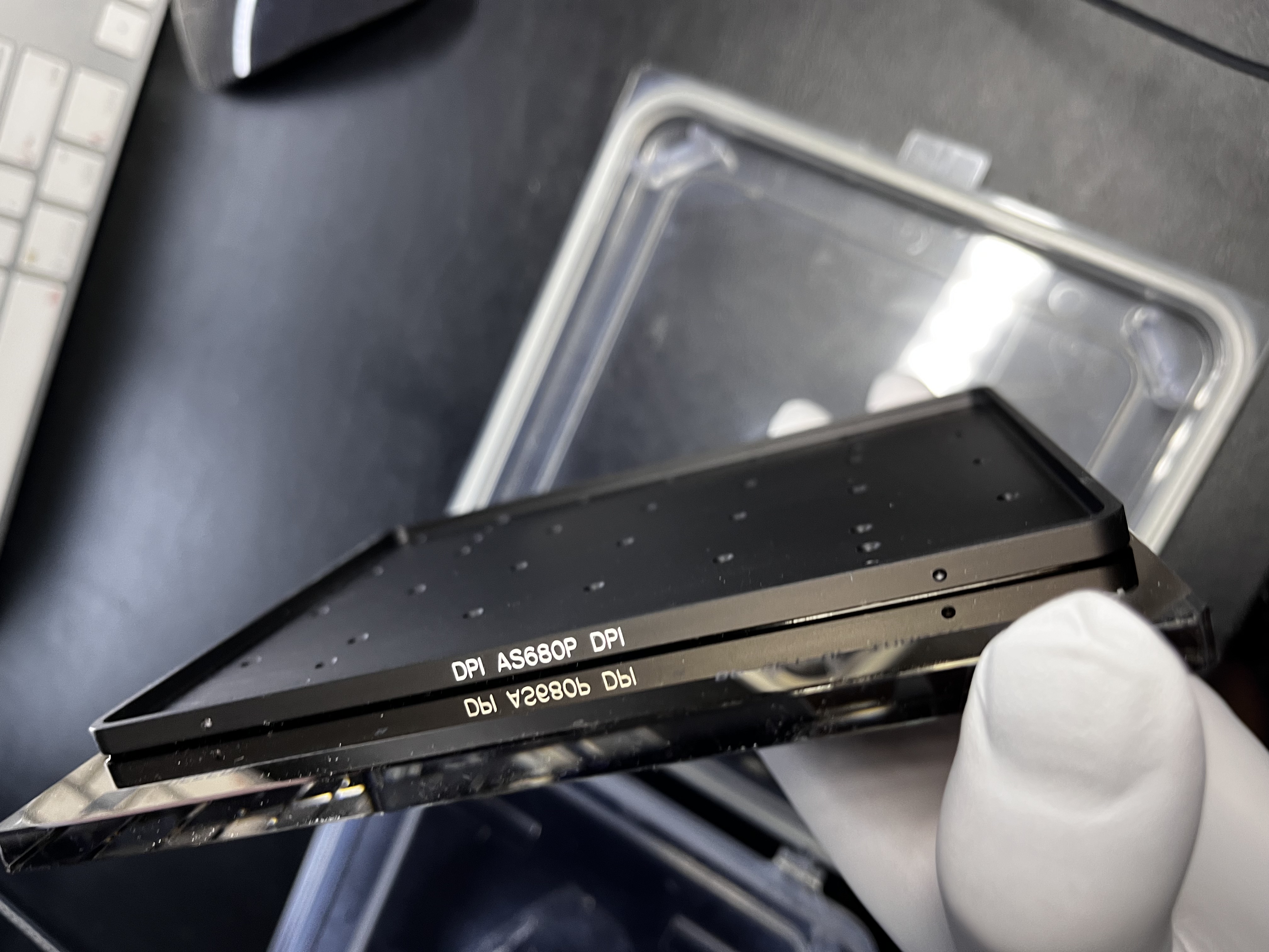 Used ASML BA-SET-UP-IMAGIN 45560031D116 BOX12 RETICLE