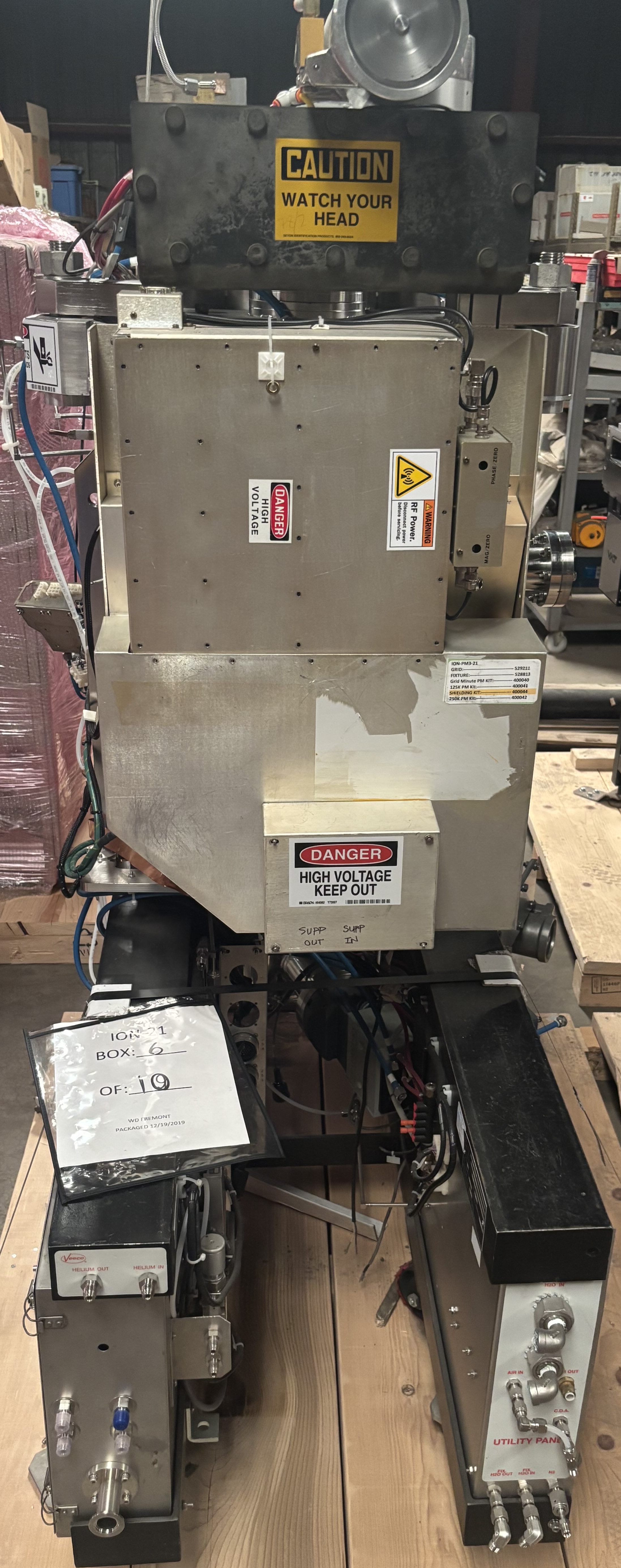 Used Veeco Microtech RF-350 Ion Beam System