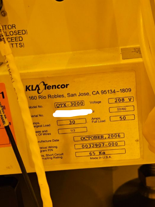 Used 2010 KLA QTX-300