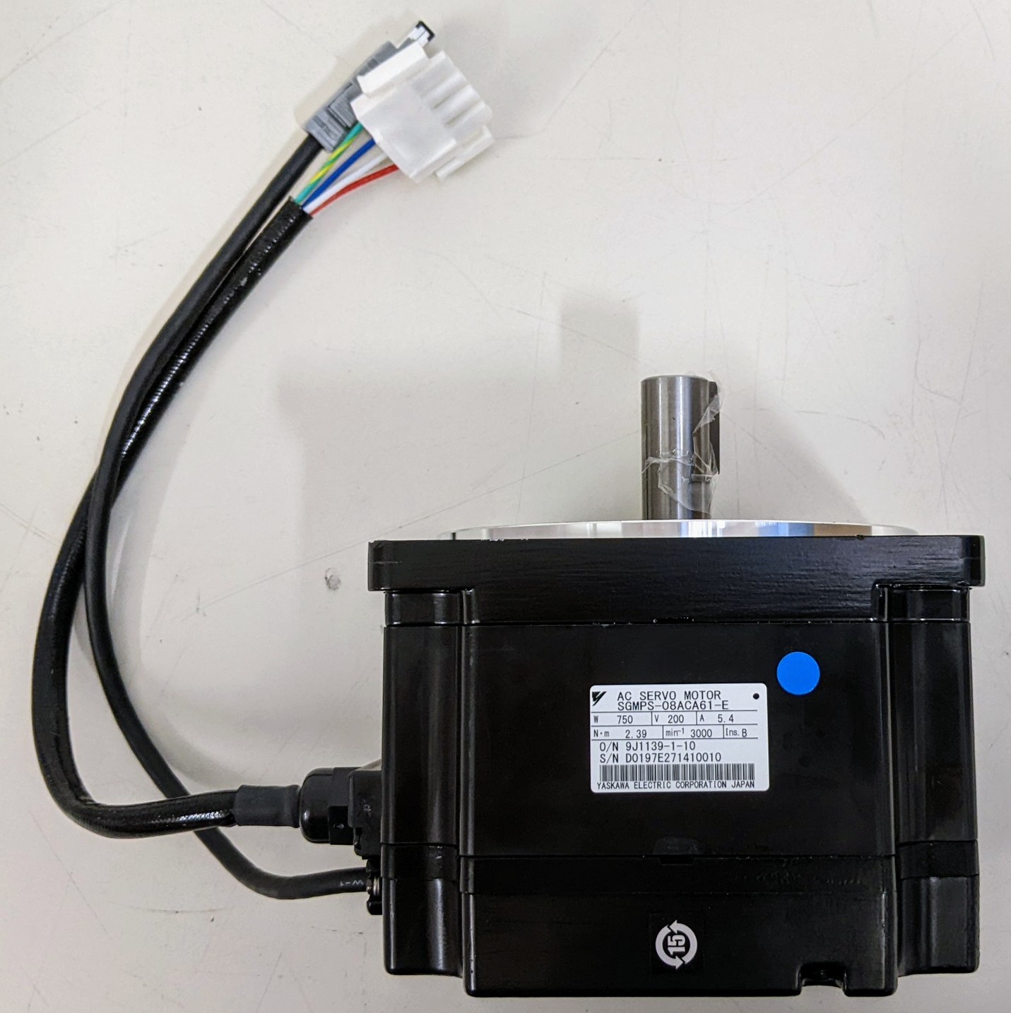 Used SERVO PACK MOTOR REPLACE SU38